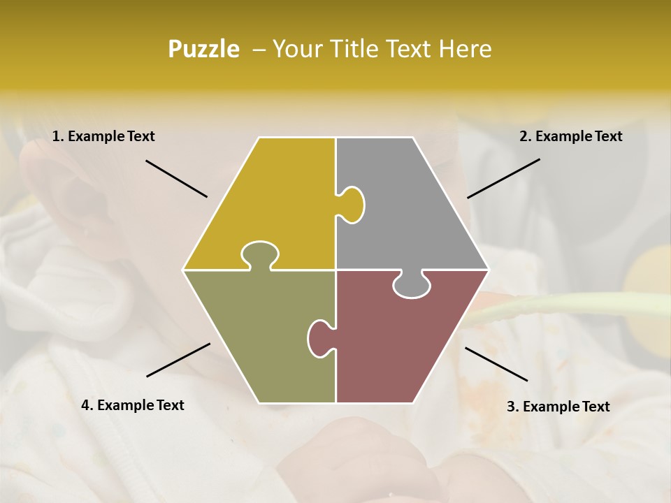 Sweet Potatoe Chips Donut PowerPoint Template