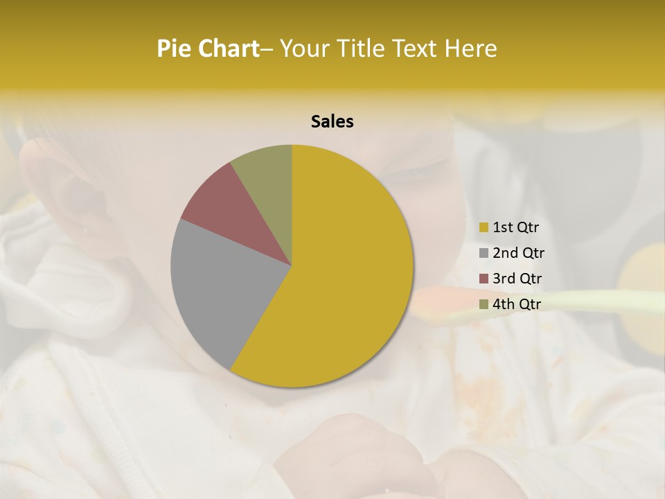 Sweet Potatoe Chips Donut PowerPoint Template