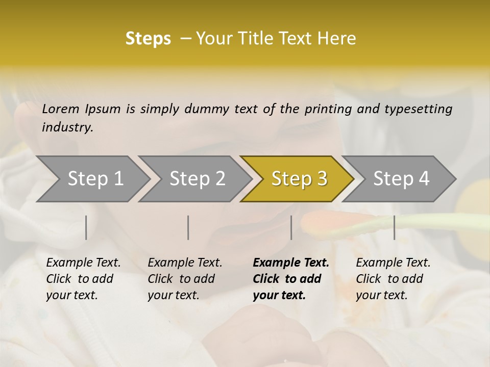 Sweet Potatoe Chips Donut PowerPoint Template