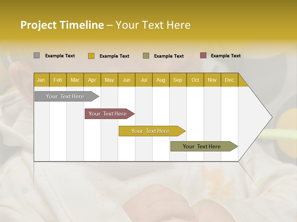 Sweet Potatoe Chips Donut PowerPoint Template