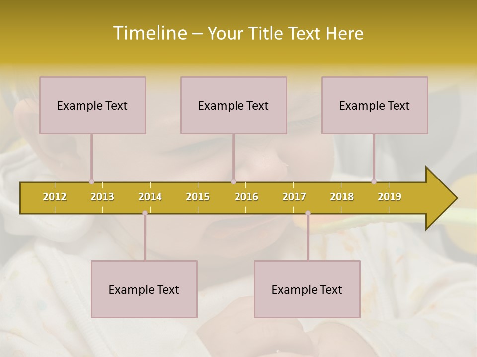 Sweet Potatoe Chips Donut PowerPoint Template