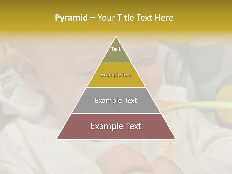 Sweet Potatoe Chips Donut PowerPoint Template