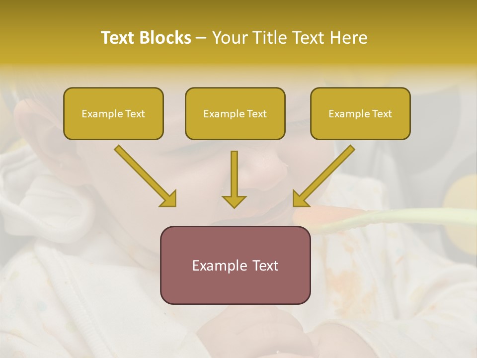 Sweet Potatoe Chips Donut PowerPoint Template