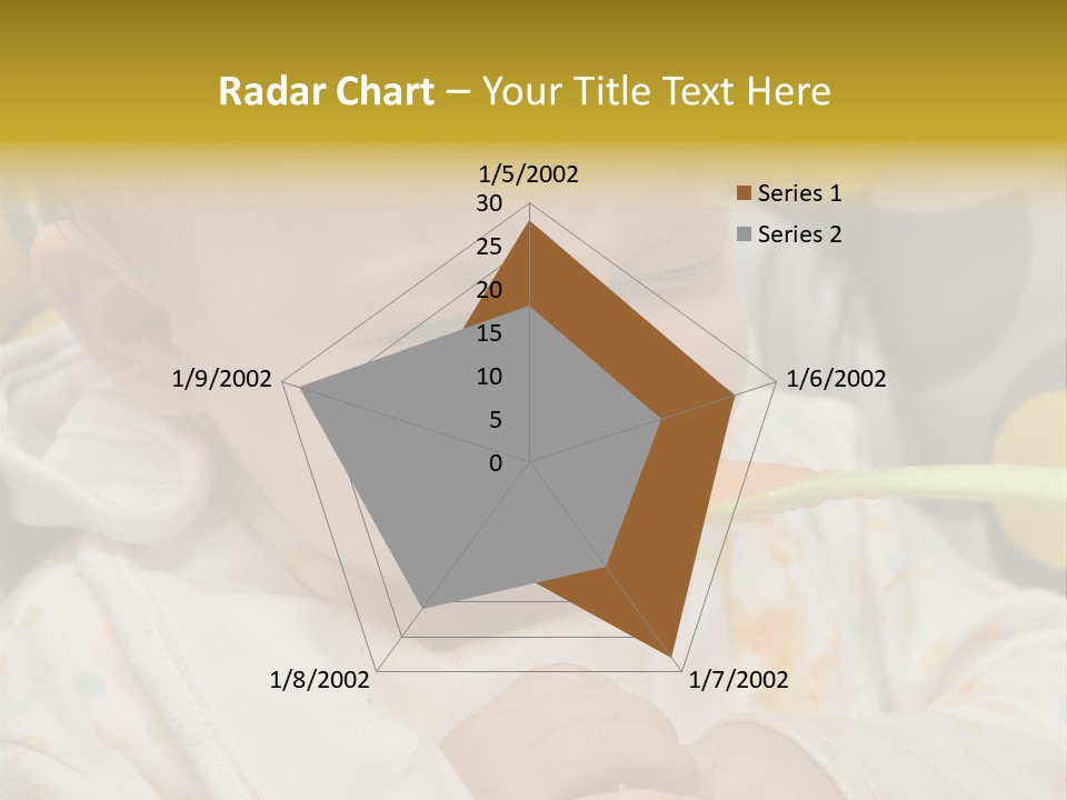 Sweet Potatoe Chips Donut PowerPoint Template