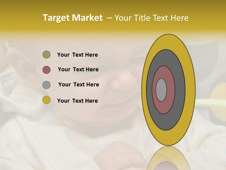 Sweet Potatoe Chips Donut PowerPoint Template