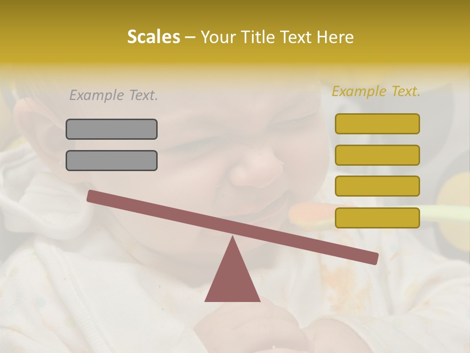 Sweet Potatoe Chips Donut PowerPoint Template