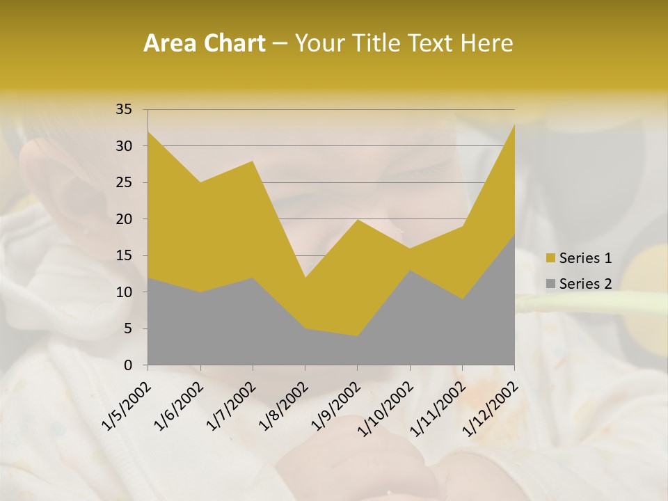 Sweet Potatoe Chips Donut PowerPoint Template