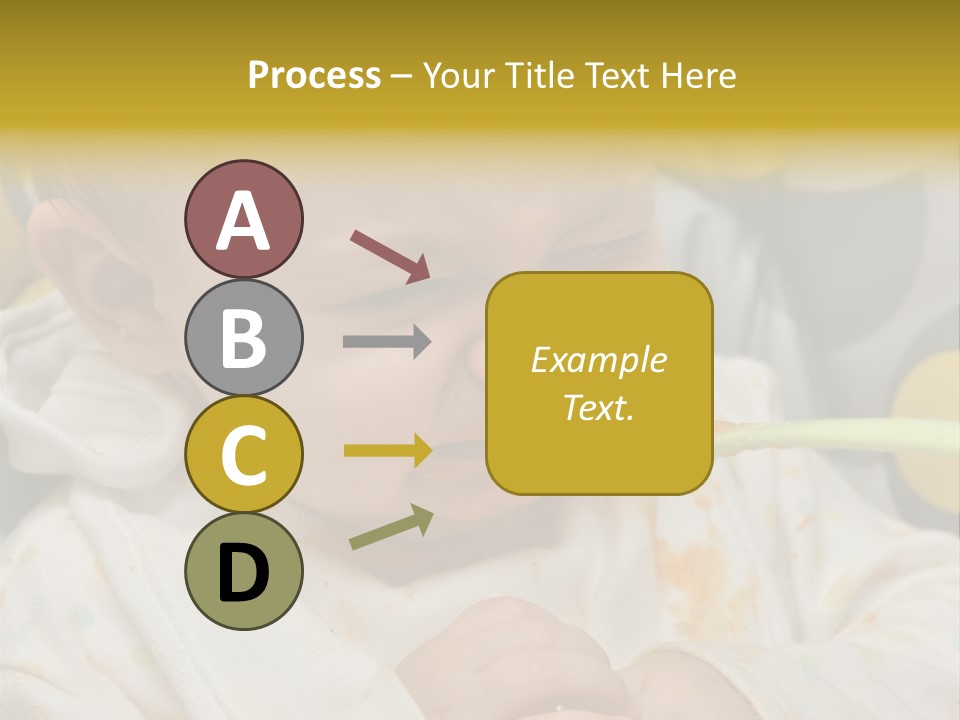 Sweet Potatoe Chips Donut PowerPoint Template