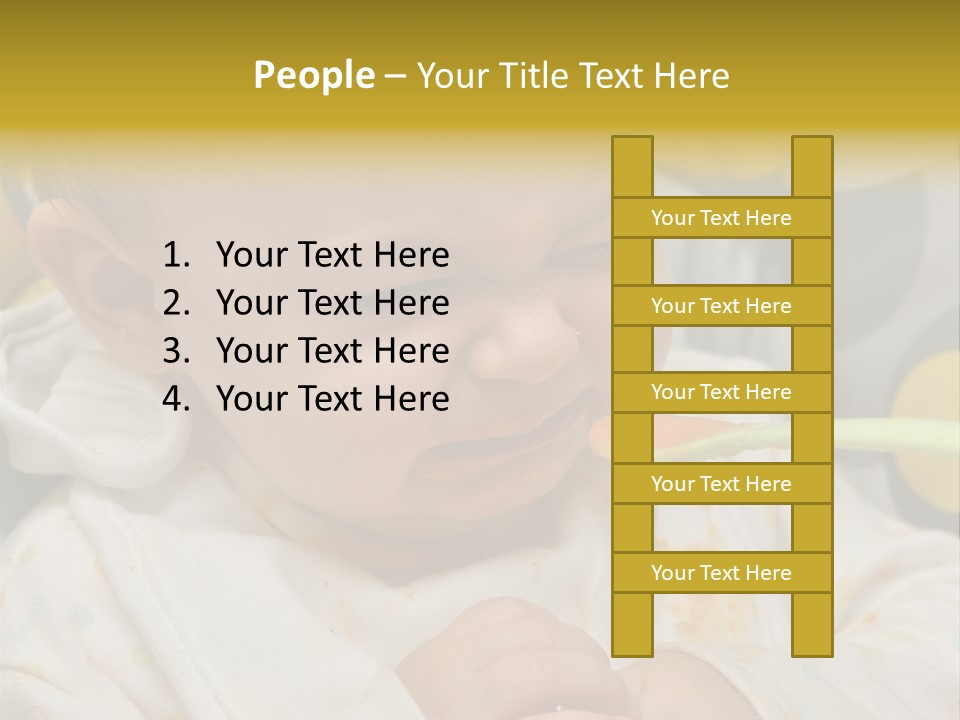 Sweet Potatoe Chips Donut PowerPoint Template