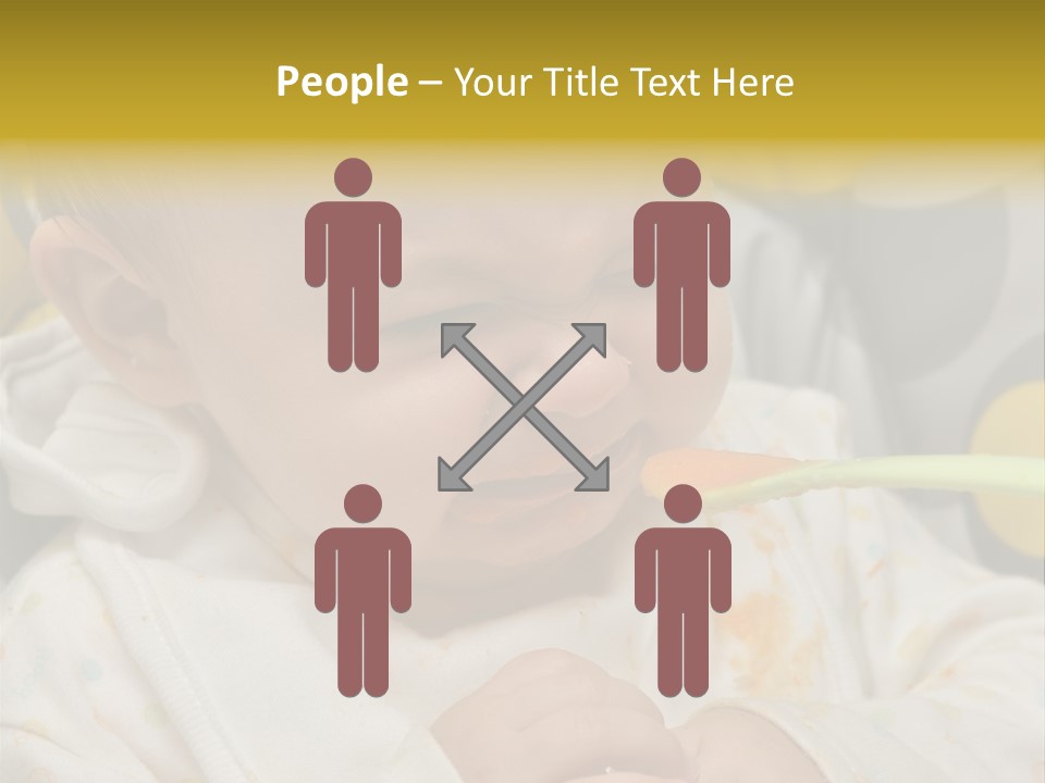 Sweet Potatoe Chips Donut PowerPoint Template