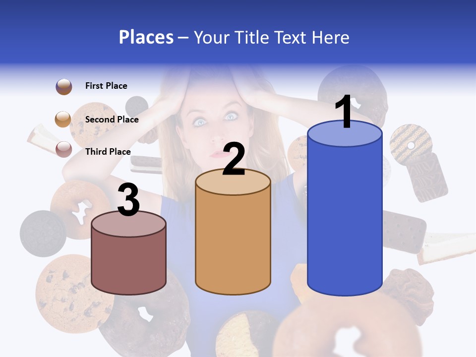 Thin Dieting Junk PowerPoint Template