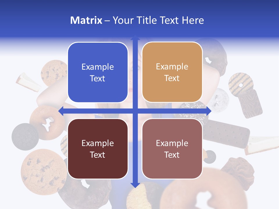 Thin Dieting Junk PowerPoint Template
