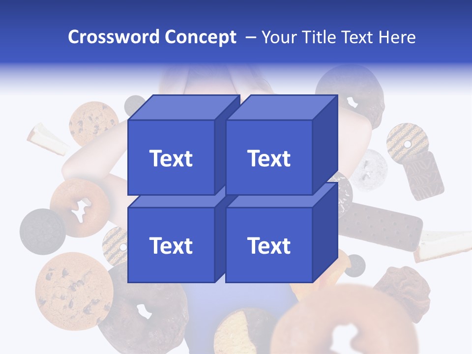 Thin Dieting Junk PowerPoint Template