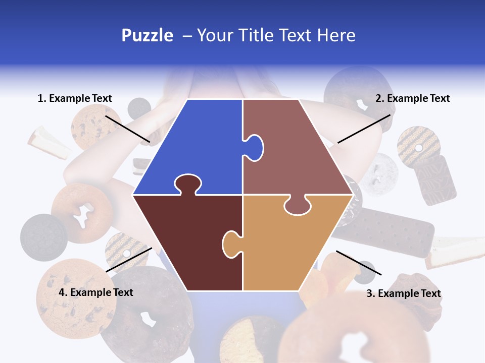 Thin Dieting Junk PowerPoint Template