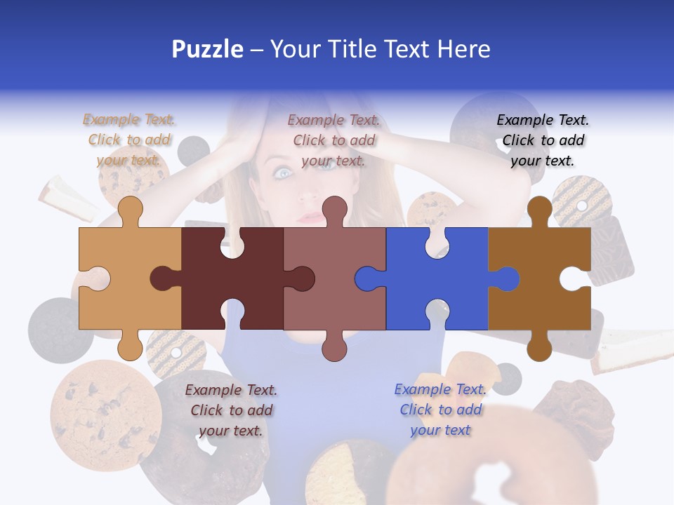 Thin Dieting Junk PowerPoint Template