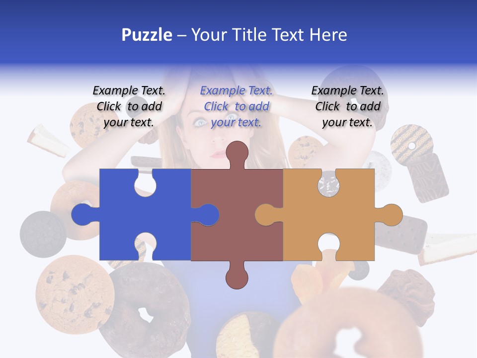 Thin Dieting Junk PowerPoint Template