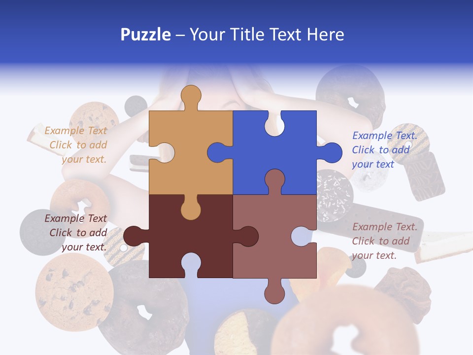 Thin Dieting Junk PowerPoint Template