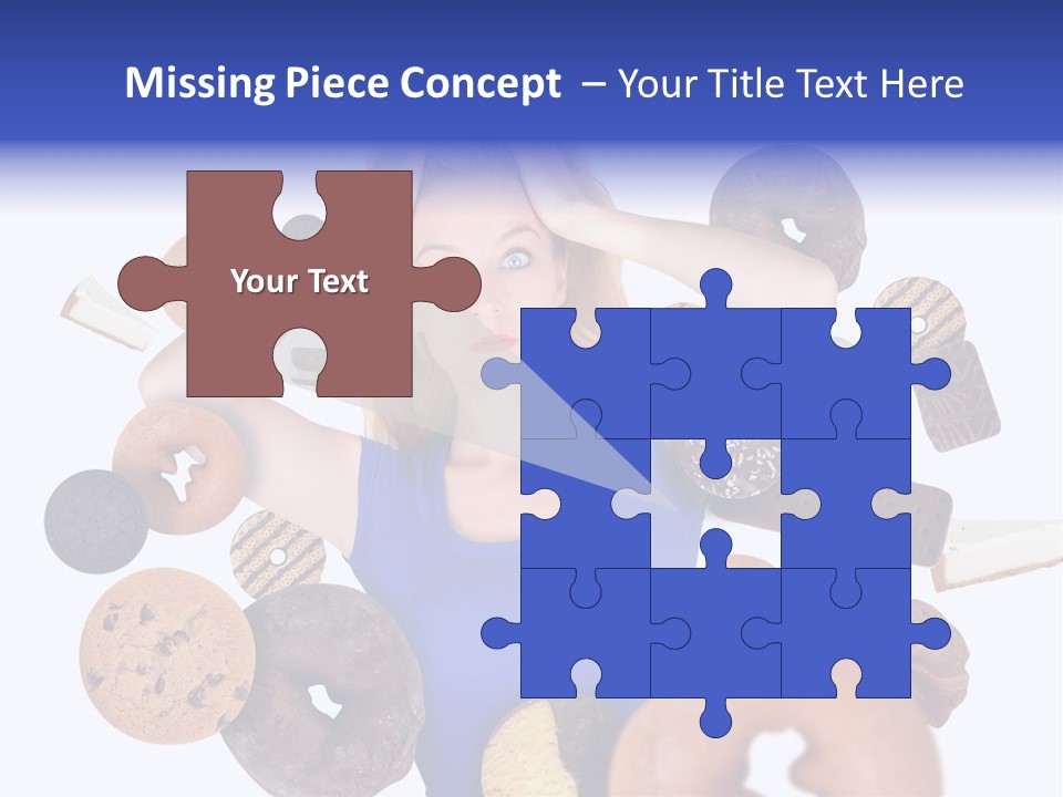 Thin Dieting Junk PowerPoint Template