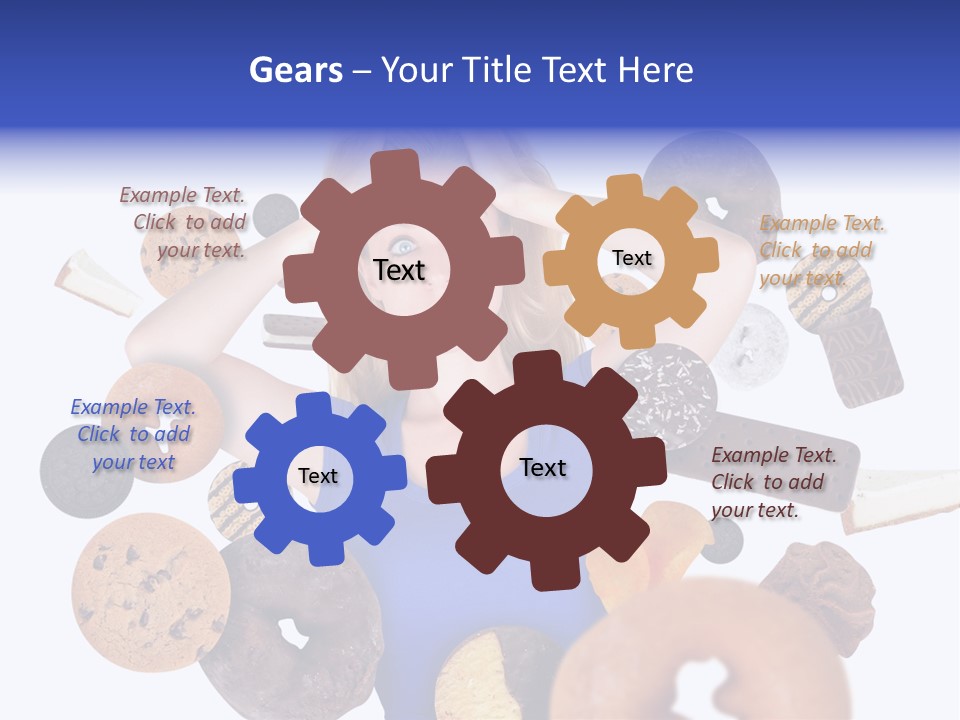 Thin Dieting Junk PowerPoint Template