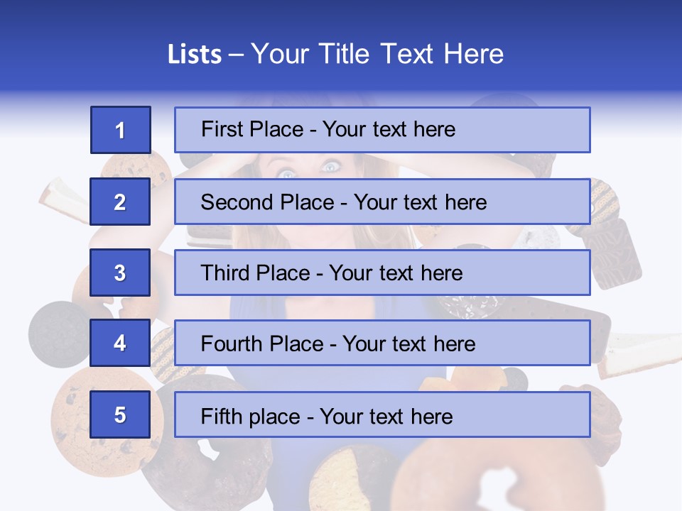 Thin Dieting Junk PowerPoint Template