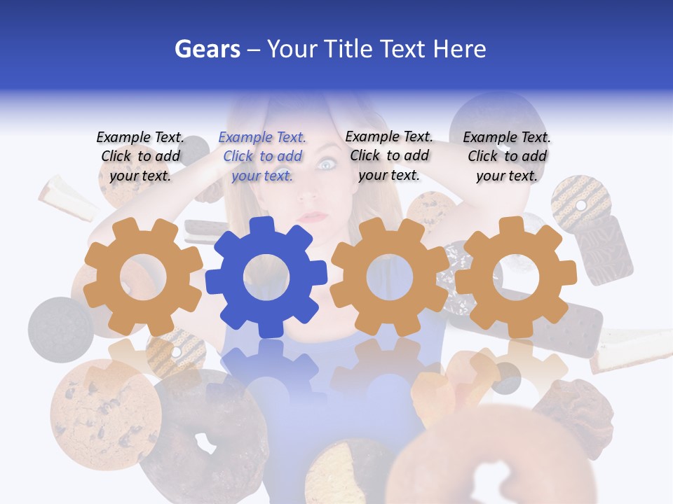 Thin Dieting Junk PowerPoint Template