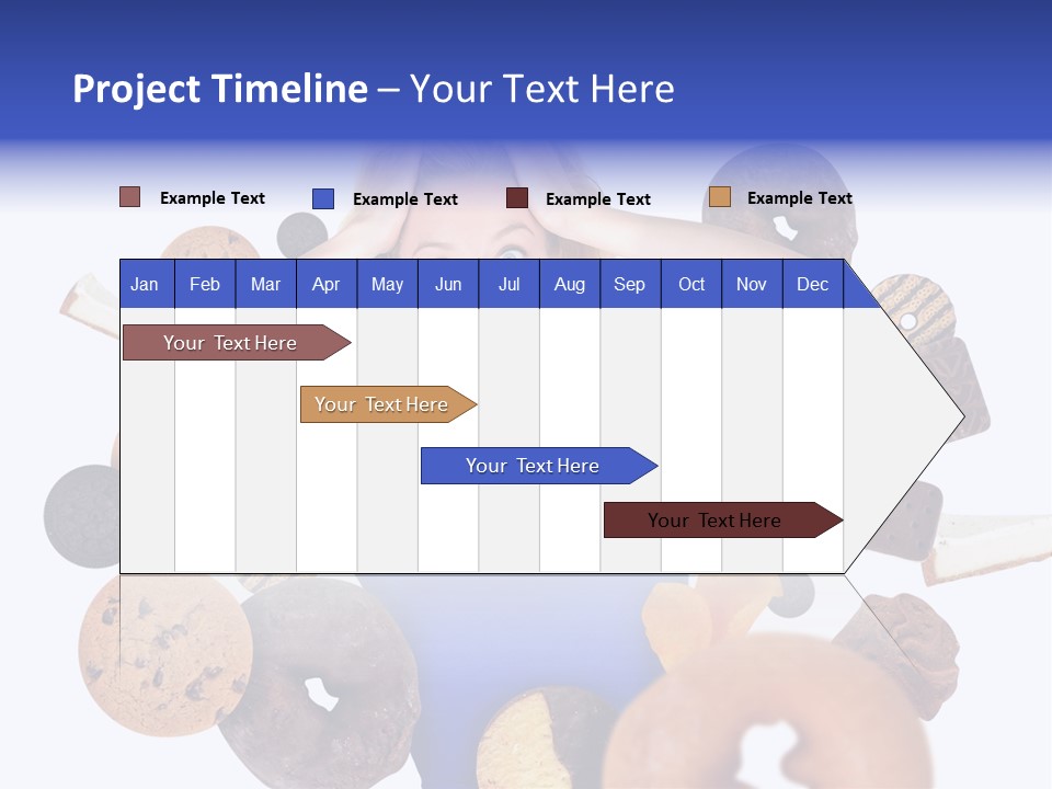 Thin Dieting Junk PowerPoint Template