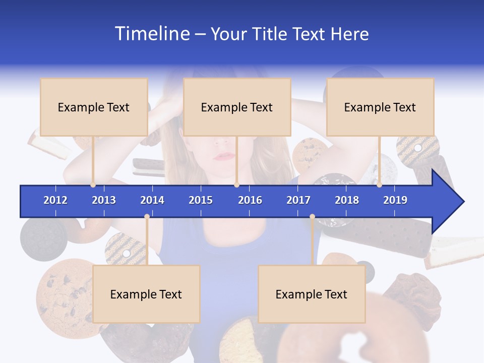 Thin Dieting Junk PowerPoint Template