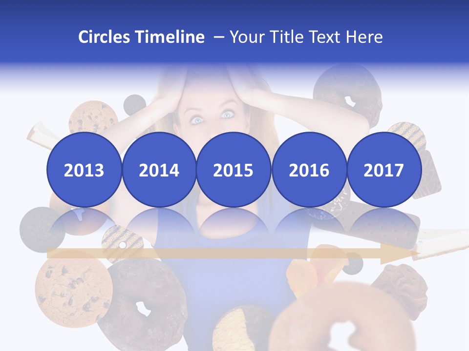 Thin Dieting Junk PowerPoint Template