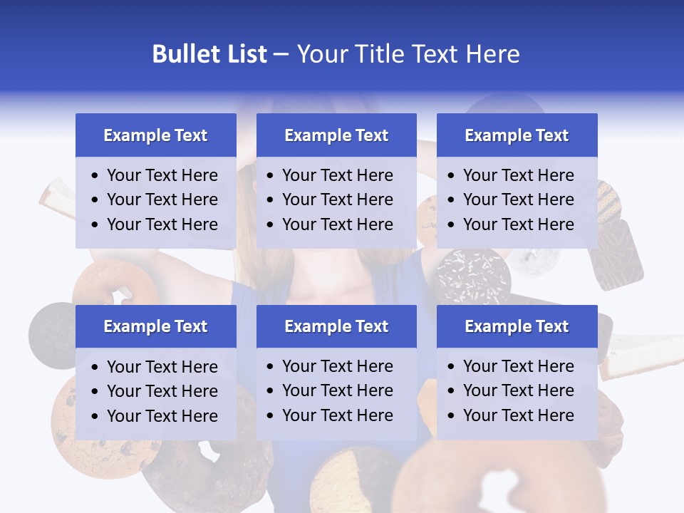 Thin Dieting Junk PowerPoint Template