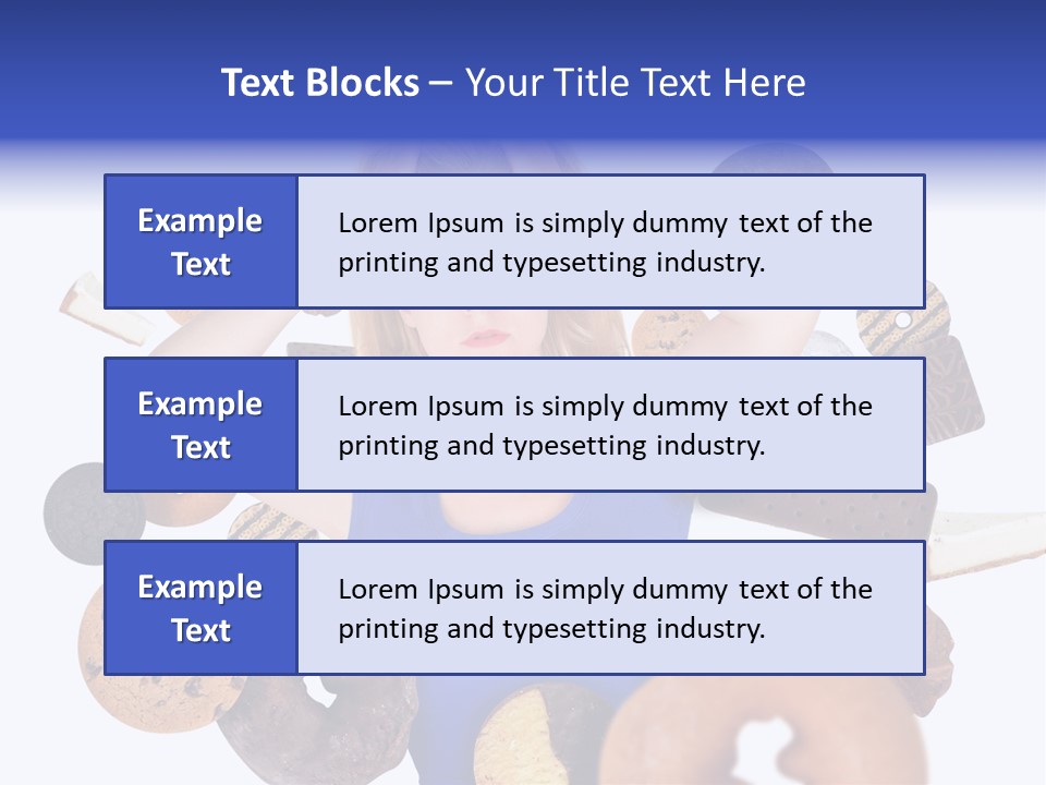 Thin Dieting Junk PowerPoint Template