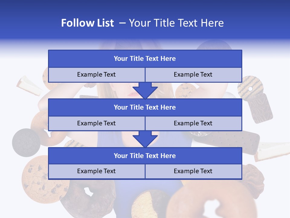 Thin Dieting Junk PowerPoint Template