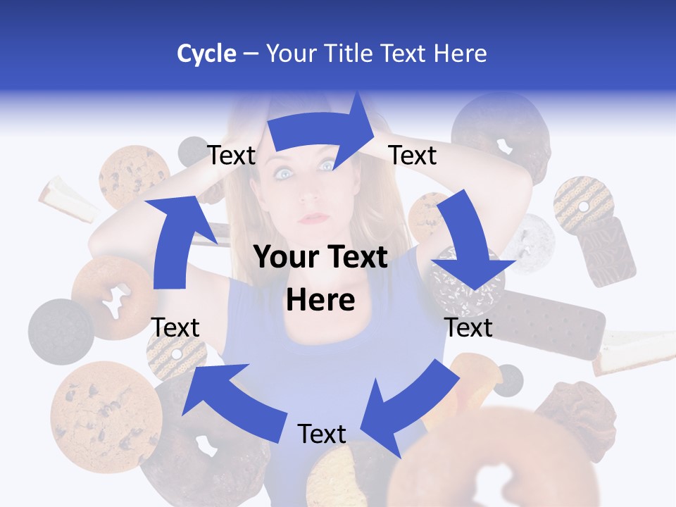 Thin Dieting Junk PowerPoint Template