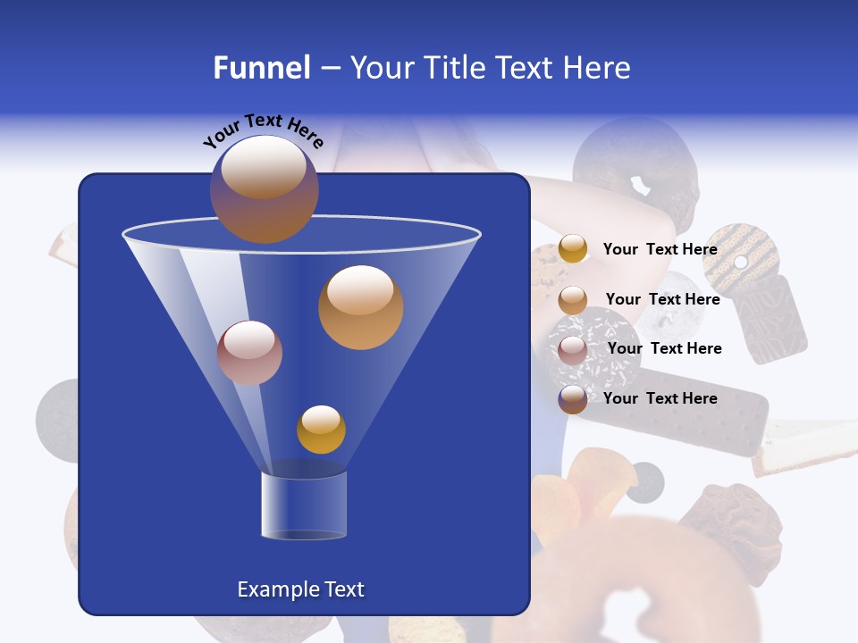 Thin Dieting Junk PowerPoint Template