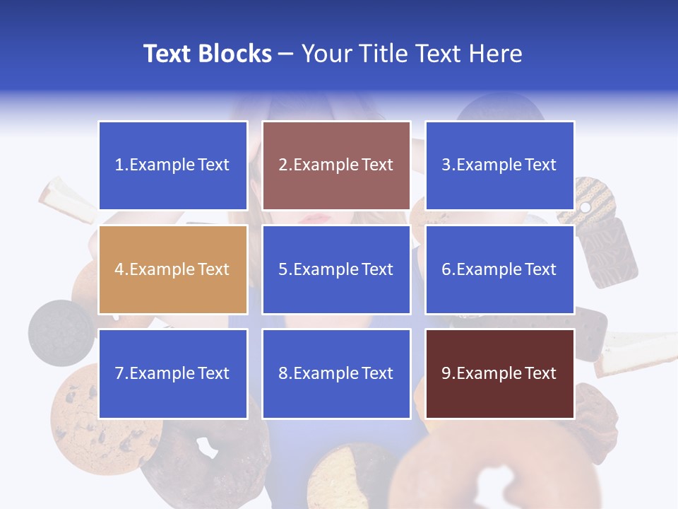 Thin Dieting Junk PowerPoint Template
