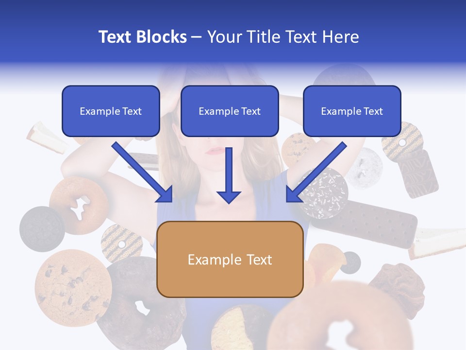 Thin Dieting Junk PowerPoint Template