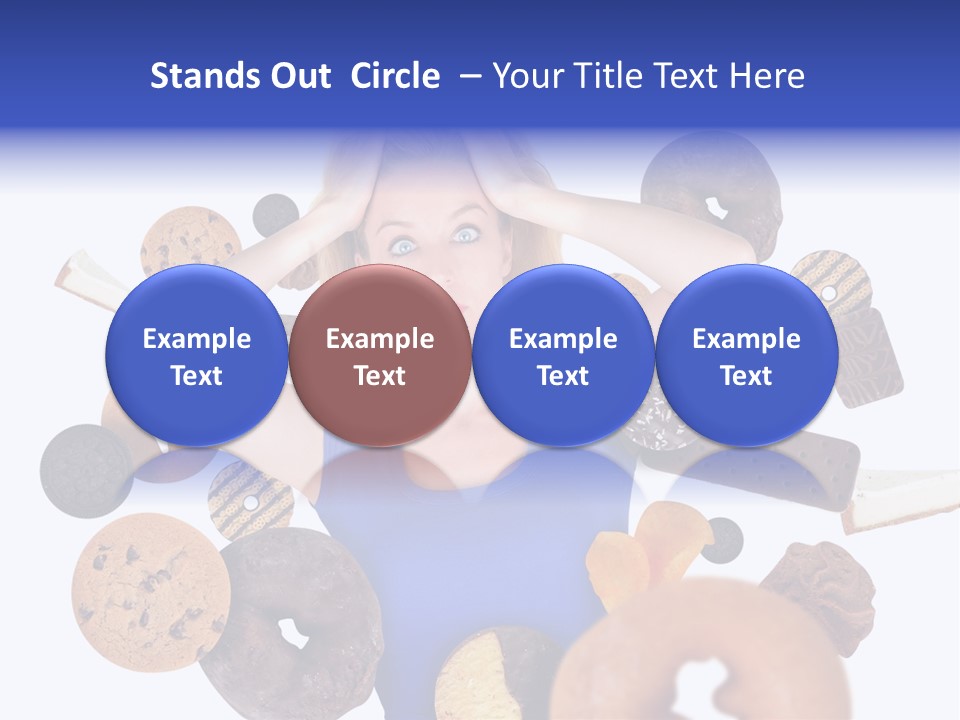 Thin Dieting Junk PowerPoint Template