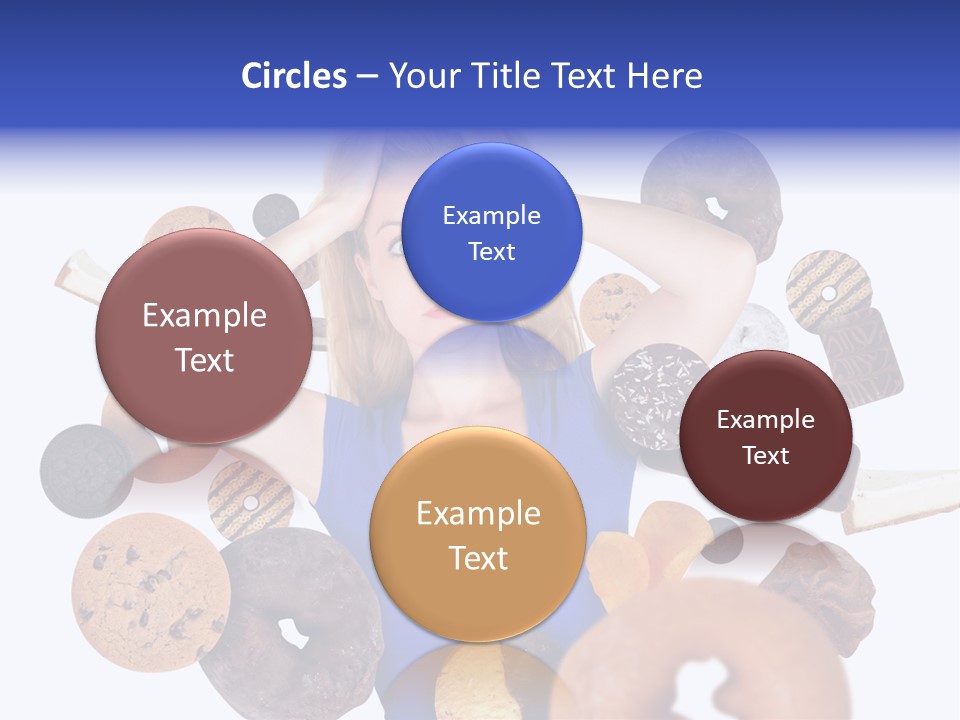 Thin Dieting Junk PowerPoint Template