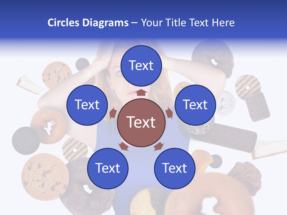 Thin Dieting Junk PowerPoint Template