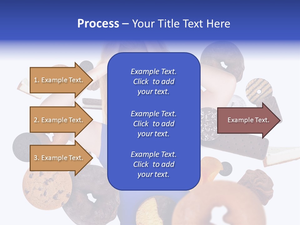 Thin Dieting Junk PowerPoint Template