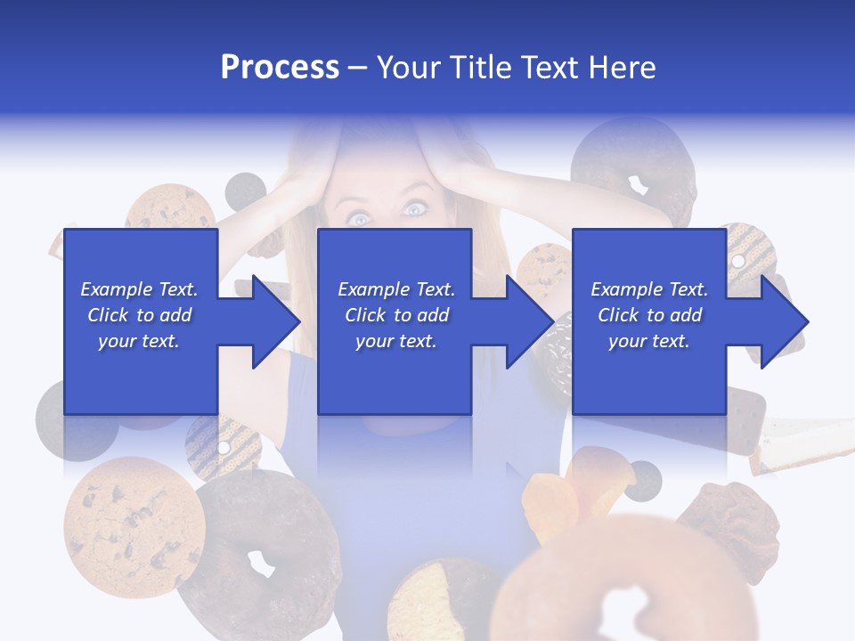 Thin Dieting Junk PowerPoint Template