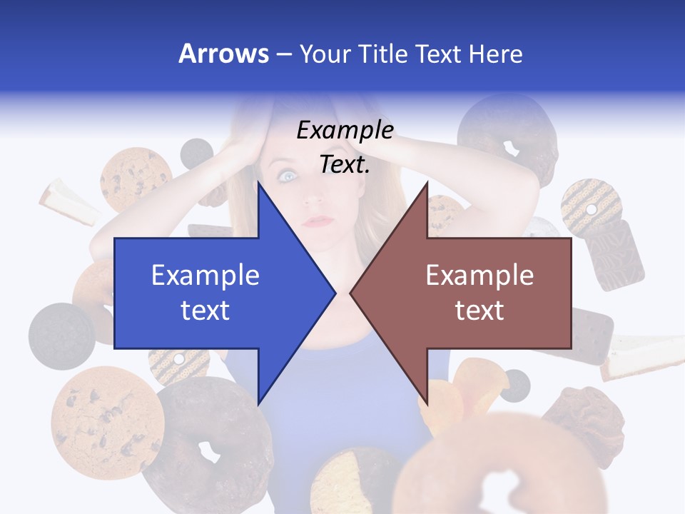 Thin Dieting Junk PowerPoint Template
