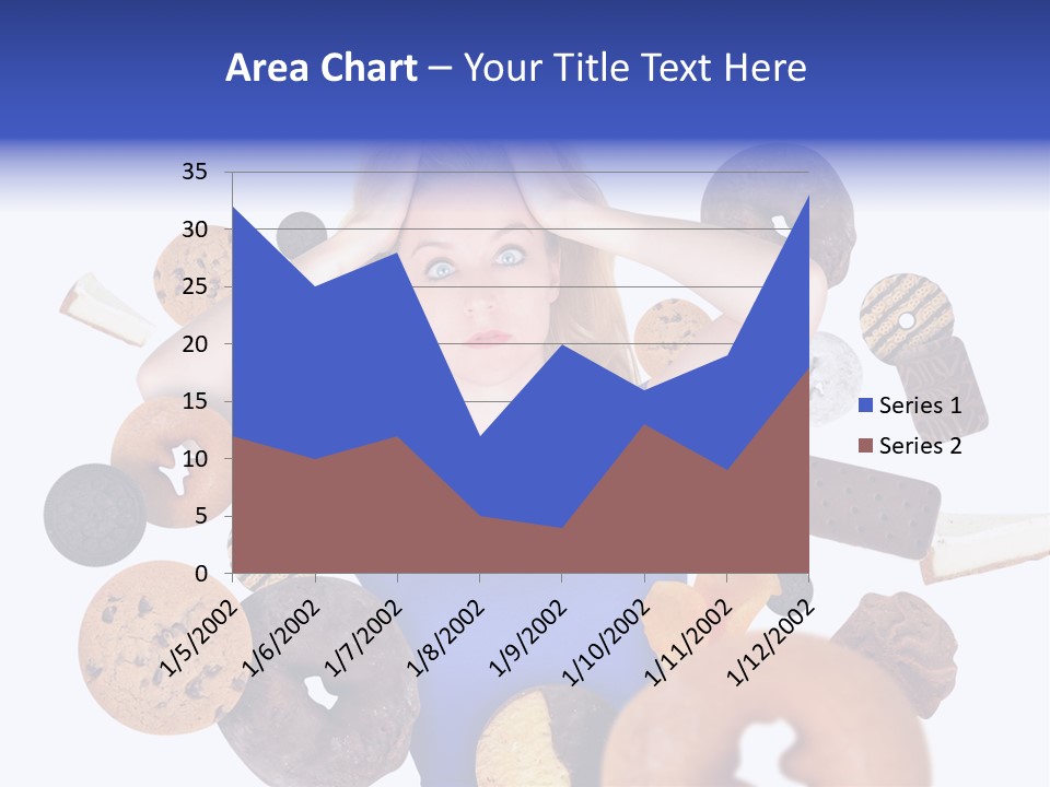 Thin Dieting Junk PowerPoint Template