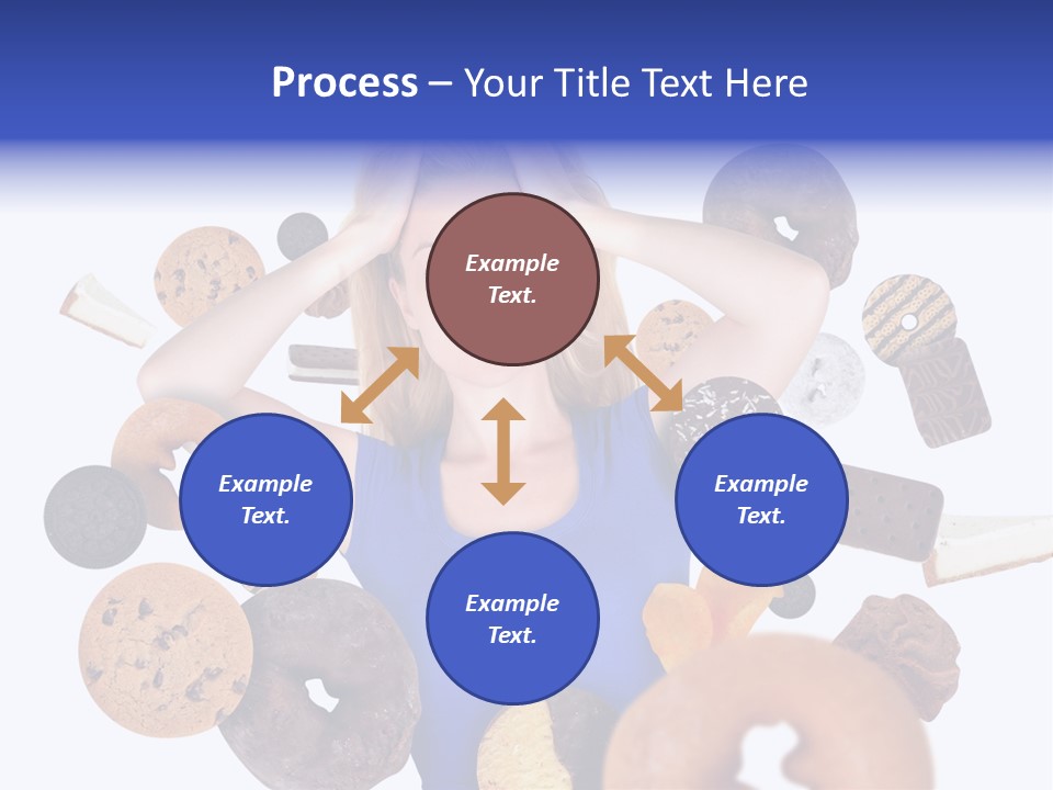 Thin Dieting Junk PowerPoint Template