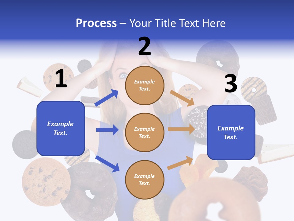 Thin Dieting Junk PowerPoint Template