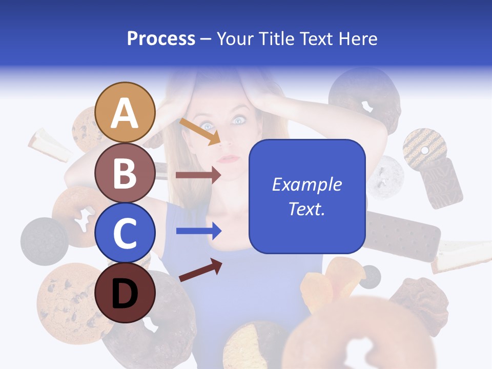 Thin Dieting Junk PowerPoint Template