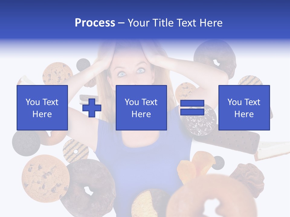 Thin Dieting Junk PowerPoint Template