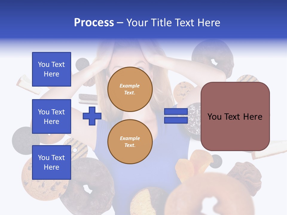 Thin Dieting Junk PowerPoint Template