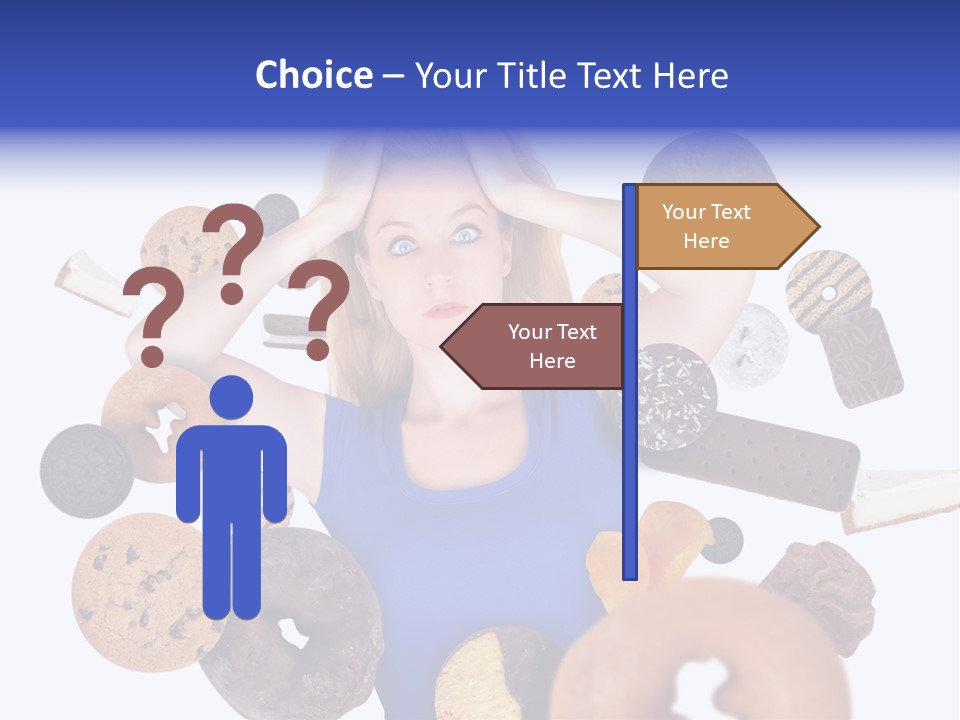 Thin Dieting Junk PowerPoint Template