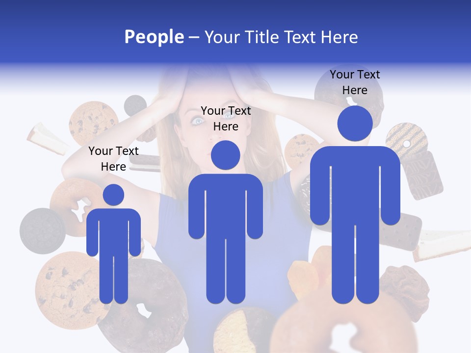 Thin Dieting Junk PowerPoint Template