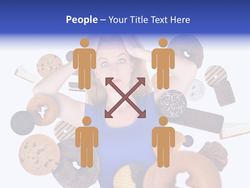 Thin Dieting Junk PowerPoint Template